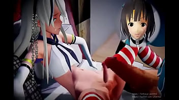 Preview 1 of 16yars Black - Shimakaze futanari hentai