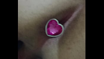 Preview 2 of Hd Xxx Voide Jd Porn Brazx - Meu cuzinho piscando com plug anal
