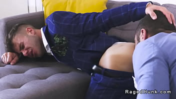Preview 1 of Marya Ane - Realtor in suit anal fucked and cummed by his colleague