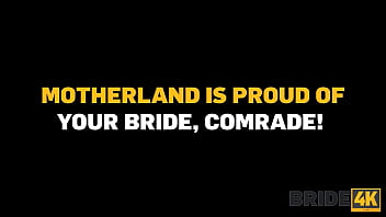 Preview 1 of Melayu Bokeo Ash Porn - BRIDE4K. Homeland is Proud of Your Bride,  Comrade!