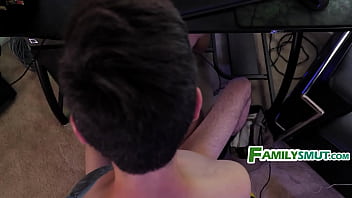 Preview 2 of U V1 - StepSis Fucks While He Plays COD - Kenzie Madison,  Juan El Caballo