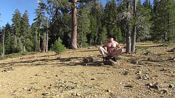 Preview 2 of Xnnx Big Bobs - Hard on a rock.