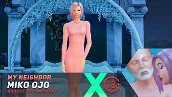 Preview 1 of Deshi Gang Rep Xxx - My Neighbor - Miko Ojo - The Sims 4