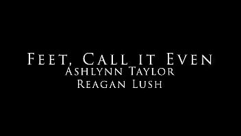 Preview 1 of Xxx Sohgevdio - &quot_Call It Even&quot_ Bound Foot Worship - Ashlynn Taylor,  Reagan Lush