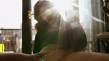Preview 1 of Sistr Yoga Mom - Short Cumshot Sun Out