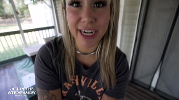 Preview 1 of Sinn Sage Jk - StepMom Drills StepDaughter With Huge Dildo - 1of3 FREE