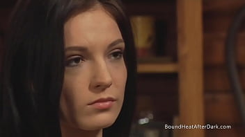 Preview 1 of Big Big Fuck - Busty Naked Pale White Lesbian Slave Fingered By Mistress
