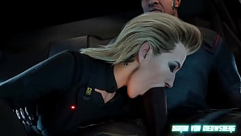 Preview 2 of Sunny Lione Sleep Sexy Videos - Meredith Stout tests the professional suitability of a new security officer (part 1)