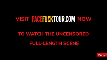 Preview 4 of Serial Actor Ind - Yessica Bunny Receives A Rough Wet Throat Fuck - FACEFUCKTOUR