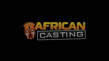 Preview 1 of Dad Yoga - Petite Ebony Newbie Would Do Anything For A Job - AfricanCasting