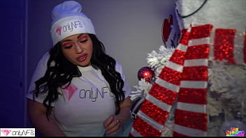 Preview 2 of Glore Holl - Gibby Clause Delivers Cock To Mandi May As A Christmas Present