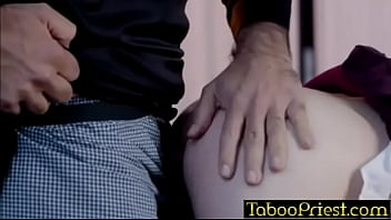 Preview 3 of Gazala Javid Xx - Barebacked over the priest&#039_s desk-@TabooPriest.com
