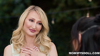 Preview 1 of Bad Ass Jazlin - Stepmom Kendra James been keeping at bay all day because of her stepdaughter Kimmy Kimms sex school uniform