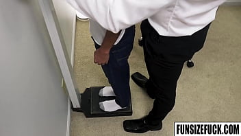 Preview 1 of Indian Garl Bf Video - Doctor Legrand Wolfs huge hard cock pounding twink Damien Greys tight as sweet asshole