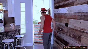 Preview 1 of Mutfilim Sex - My Christmas Gift 2023 - I would just be a Christmas Gift doll,  but when he sucked my pussy I came to life to fuck on Christmas night
