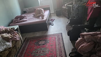 Preview 1 of Xxxxzxxxx Sex - Jerking off on a masturbating StepMom