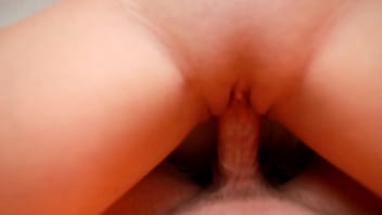 Preview 2 of Tattoo Fishnet Piercing Sluts - Sweet tiny girl with huge natural tits sucks big uncut cock and gets fucked POV while the sun sets!