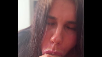 Preview 2 of Petite Cum Down Throat - ANAL Chronicles of a Lady in Black,  Part of a Slim Waist