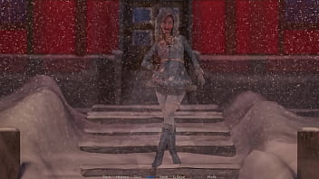 Preview 2 of Pregnant Girls Six - Let&#039_s Play: Christmas Adventure