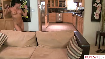 Preview 1 of Katrin Hardcore - Guy secretly fucking his big tits asian stepmom in law