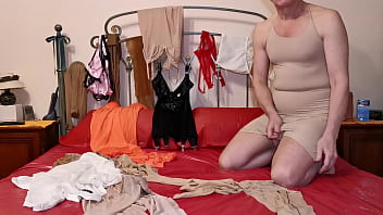 Preview 3 of First Xxx - Sissy Slut Working Out Not to Cum for as Long as Possible before forthcoming Evening
