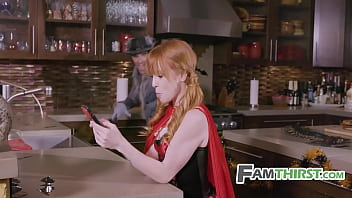 Preview 1 of Sheena Sexy - Red Riding Hood Rides Big Bad Wolf (Stepdaughter)