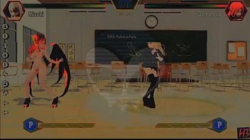 Preview 2 of Mom See San Girl - horny gaming hintai fighter game h3video1