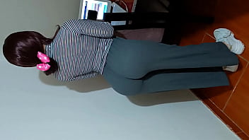 Preview 4 of Drunk Mom Anal - Fucking the neighbor without a condom after her math classes