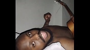 Preview 1 of Sexy Video Hindi Sexy Video Desi - Translating other meanings of horns in the air while singing and playing guitar naked
