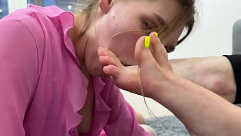 Preview 2 of Mother Lick Ass Daughter - Toe Sucking And Feet Licking Double Lesbian Domination
