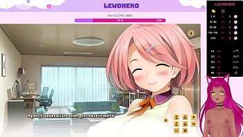 Preview 3 of Big Ass Jiens - VTuber LewdNeko Plays Love Cubed Part 5