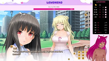 Preview 1 of Big Ass Jiens - VTuber LewdNeko Plays Love Cubed Part 5