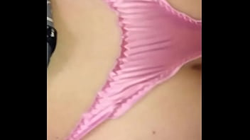 Preview 2 of Verjin Saz - 1801ip 04 - French Amateur Slut,  Clothed in a Black,  White &amp_ Grey Satin Dress,  Fuck,  Pink Satin Panties,  Fuck,  Deepthroat,  Ass to Mouth,  SexToys