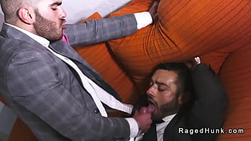 Preview 4 of Deb Youtube - Realtor sucks big cock to his boss in the office