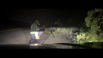 Preview 3 of Ashwqria Rai Xxx Video - Rough Public Sex! Pounding Her Pussy on the Side of the Road