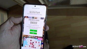 Preview 1 of Brazzers Babrs - GERMAN SCOUT - Curvy Big Butt and Tits Austrian Office Girl Mona Pickup and Fuck