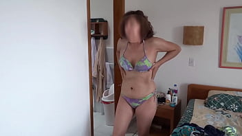 Preview 1 of Force Deep Hard Defloration - I wear a bikini to go show off on the beach,  I love making cocks hard and ending up fucking a stranger