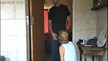 Preview 1 of Ebony Seizure Orgasm Bbc - Spycam :Caught my husband cheating with the 18 year old girl next door