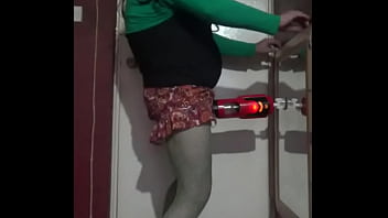 Preview 2 of Kamsutr Sa - machines are good for crossdressers when there is no real man there to do it