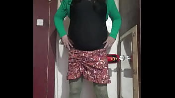 Preview 1 of Kamsutr Sa - machines are good for crossdressers when there is no real man there to do it