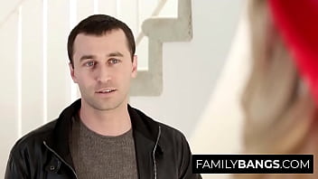 Preview 1 of Mi Wecam - FamilyBangs.com ⭐ Lucky Stud Fuck a Tiny Blonde Firefighter Inspector,  James Deen,  Iris Rose