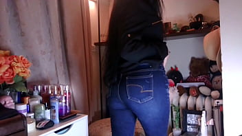 Preview 1 of France In Porn Strapon Femdom - My ass looks good in jeans