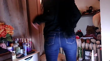 Preview 4 of France In Porn Strapon Femdom - My ass looks good in jeans