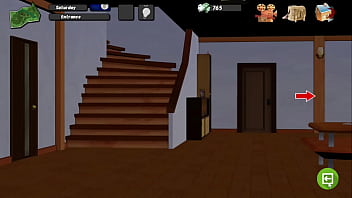 Preview 1 of Brother And Sister Fucking Vedio - Max&#039_s Life Cap 12 - Mi Hermanastra Juega Con Su Dildo