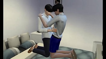 Preview 1 of Png Sexy - student boy x university boy | sims4