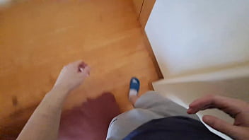 Preview 1 of I Tricked Dad - Latina Maid with Creamy pussy in Jeans and Flip Flops Is Seduced with a Massage