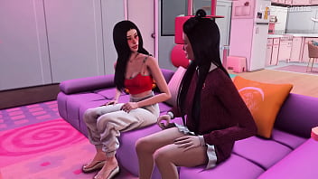 Preview 1 of Xsxxx Desi Gial - Pussy eat out the first time - sims 4 - 3D animation
