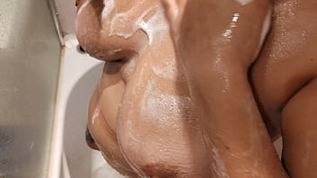 Preview 1 of Like Si - In shower with busty stepsister. Someday I will fuck they tight pussy