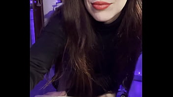 Preview 1 of Wwww Dounlad Mp4xxxxx - Italian student in black nylons stockings Carolina iena roommate feet humiliation   joi