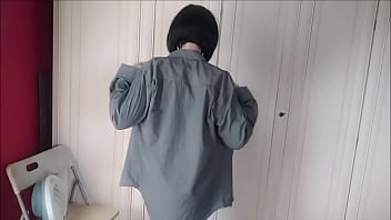 Preview 3 of Mom And Son Share Badroom - Lavinia is splendid even dressed as a man